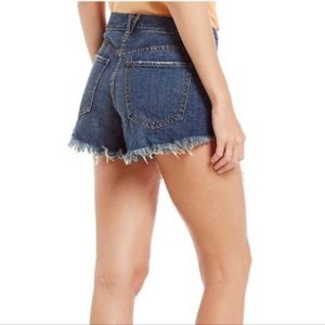 FREE PEOPLE CUT OFF JEAN SHORTS